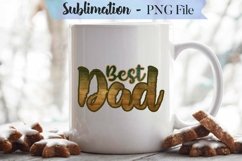 Father&#039;s Day Sublimation Bundle, Best Dad - 6 PNG Product Image 2