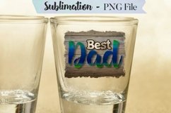 Father&#039;s Day Sublimation Bundle, Best Dad - 6 PNG Product Image 5