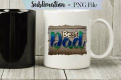 Father&#039;s Day Sublimation Bundle, Best Dad - 6 PNG Product Image 6