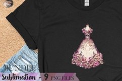 Vintage Paris Summer Sublimation Bundle - 9 PNG Product Image 5