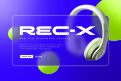 Revolt - Modern Futuristic Techno Font Product Image 4