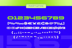 Revolt - Modern Futuristic Techno Font Product Image 7