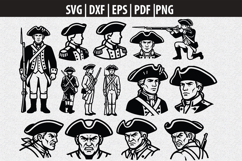 Revolutionary Soldier SVG | Patriots Shirt |USA Solider Product Image 1