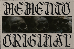 Rexstorm | Blackletter Typeface Product Image 3