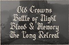 Rexstorm | Blackletter Typeface Product Image 4