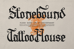 Rexstorm | Blackletter Typeface Product Image 5