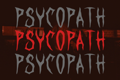 Rezox Futorr Scary Display Font Product Image 5