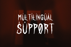 Rezox Futorr Scary Display Font Product Image 6