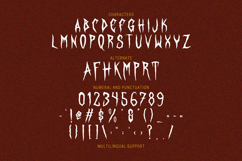 Rezox Futorr Scary Display Font Product Image 7