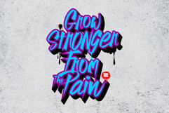 Rebel Glow | Brush Webfont for Bold Creative Websites Product Image 3