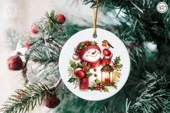 Cute Snowman. Christmas clipart. PNG sublimation Product Image 3