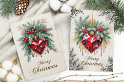 Merry Christmas Card. Printable cards Product Image 2