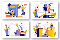 9 Rhetoric and Elocution Class Illustration Product Image 2