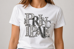 Rhinestone Apple Principal Design Product Image 2