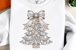 Rhinestone Christmas Tree PNG Product Image 1