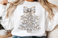 Rhinestone Christmas Tree PNG Product Image 3