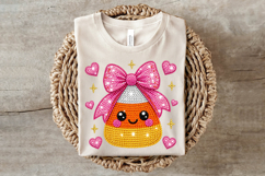 Rhinestone Coquette Candy Corn Png Product Image 2
