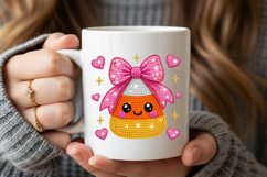 Rhinestone Coquette Candy Corn Png Product Image 3