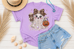 Rhinestone Glam Halloween Ghost PNG Product Image 4