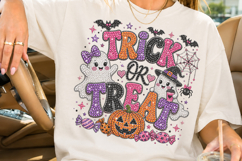 Rhinestone Halloween Trick Or Treat PNG Product Image 3