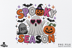 Rhinestone Spooky Season PNG Product Image 1