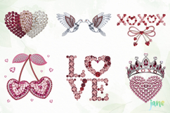 Rhinestone Valentine PNG Product Image 8