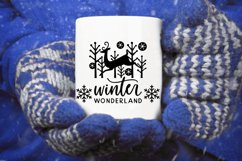 Winter wonderland, Christmas decal, Decal, xmas, Christma Product Image 2