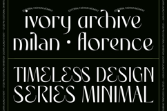 Rhythm The Night - Modern Editorial Serif Product Image 2