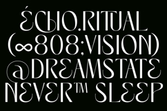 Rhythm The Night - Modern Editorial Serif Product Image 9