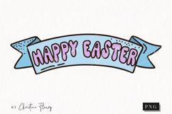 Retro Easter Clipart | Easter PNG Product Image 1