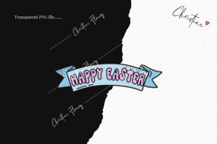 Retro Easter Clipart | Easter PNG Product Image 2