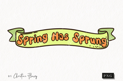 Retro Easter Clipart | Easter PNG Product Image 1