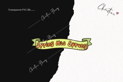 Retro Easter Clipart | Easter PNG Product Image 2