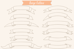 Ribbon Banners | Hand Drawn Decorative Elements | Scroll Product Image 6