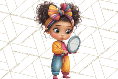 Oversized Bow Young Girl PNG Clipart Kids Fashion Graphics Product Image 4