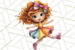 Oversized Bow Young Girl PNG Clipart Kids Fashion Graphics Product Image 5