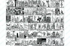 Full Rider Waite Smith Tarot 78 Card Deck SVG PNG PDF Product Image 2