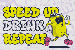 Rift Punk | is a bold 3D Dripping Graffiti Font Product Image 6