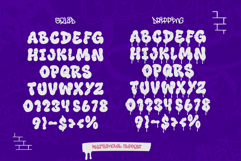 Rift Punk | is a bold 3D Dripping Graffiti Font Product Image 7