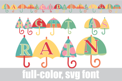 Right as Rain Color Font Product Image 1