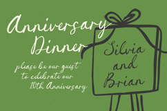 Rilona Notes - Inky Handwritten Script Font Product Image 2