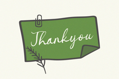 Rilona Notes - Inky Handwritten Script Font Product Image 7