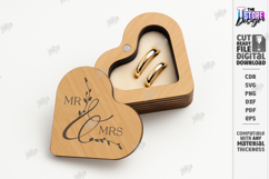 Wedding Ring Box Laser Cut|Laser Engraving|Wedding Supplies Product Image 1