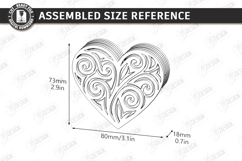 Wedding Ring Boxes Laser Cut Bundle|Jewelry Box|Wedding Day Product Image 9