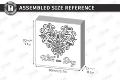 Wedding Ring Boxes Laser Cut Bundle|Jewelry Box|Wedding Day Product Image 11