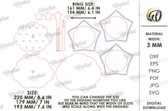 Ring Toss Game Laser Cut. Outdoor Lawn Game SVG Product Image 2
