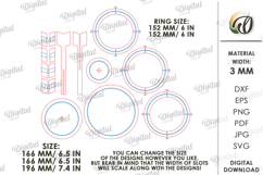 Ring Toss Game Laser Cut. Outdoor Lawn Game SVG Product Image 2