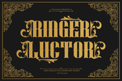 Ringer Luctor | Decorative Display Font Product Image 1