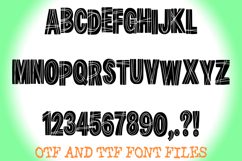 Riot Scratch Lettering ABC Punk Font Typeface Alphabet OTF Product Image 2