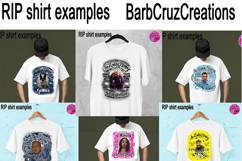 In Memory Of Memorial Template RIP My Love Airbrush Frame Product Image 3